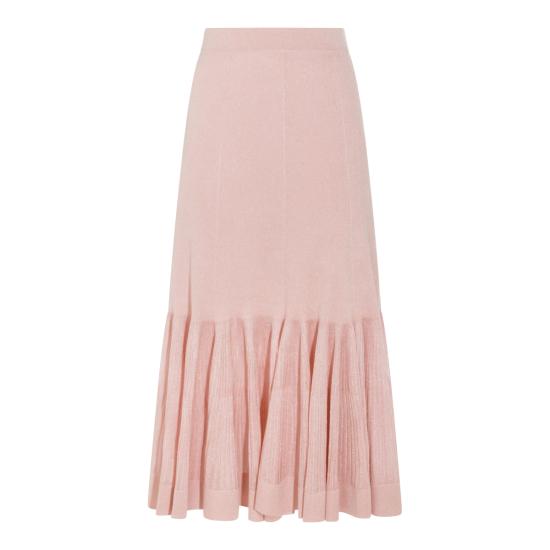 26SS 짐머만 롱 스커트 3070SS261 DPI DUSTY PINK