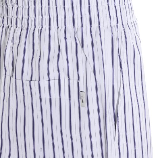 26SS 아미 숏팬츠 USO806 CO0220A074 WHITE BLUE - AMI