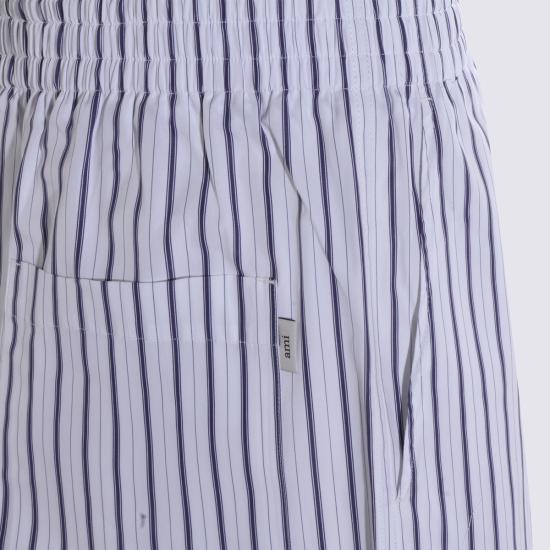 26SS 아미 숏팬츠 USO806 CO0220A074 WHITE BLUE - AMI
