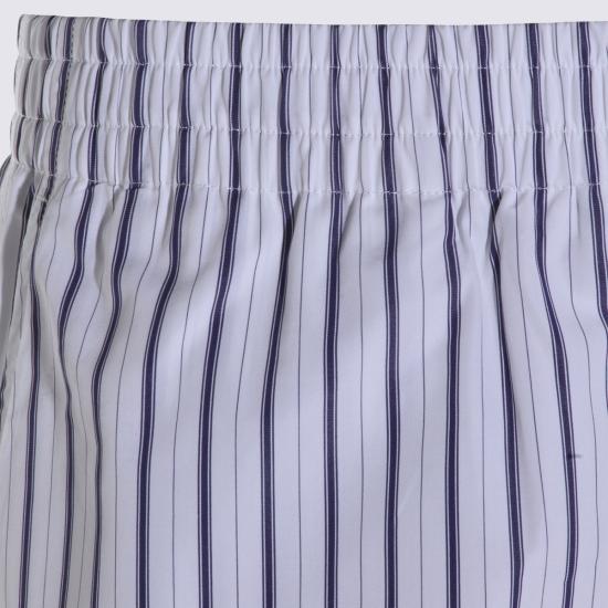 26SS 아미 숏팬츠 USO806 CO0220A074 WHITE BLUE - AMI