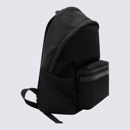 26SS 생로랑 CITY 시티 클래식 로고 백팩 534967 FAEYY1000 Black - SAINT LAURENT
