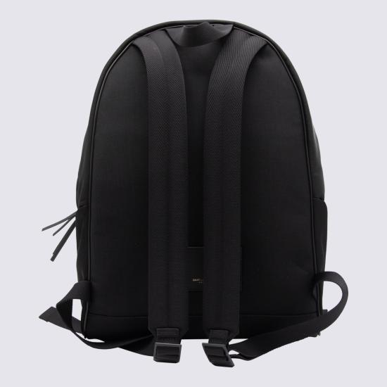 26SS 생로랑 CITY 시티 클래식 로고 백팩 534967 FAEYY1000 Black - SAINT LAURENT