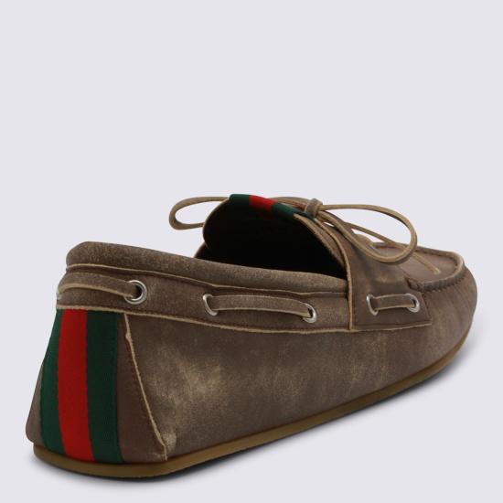 26SS 구찌 보트 슈즈 860008 AAF592273 WASHED BROWN - GUCCI