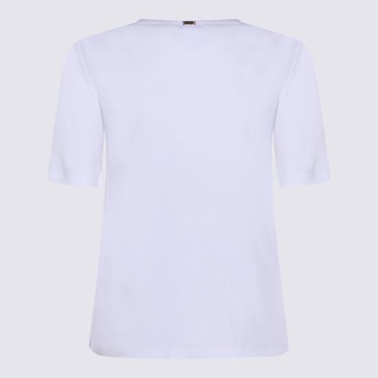 26SS 에르노 반팔 티셔츠 JG000258D 520631000 White - HERNO