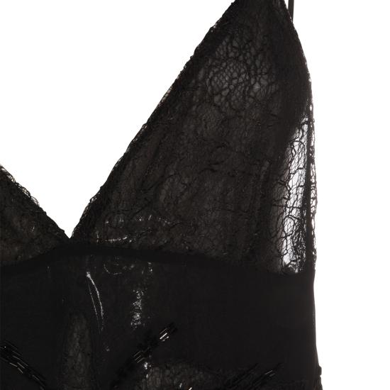 26SS 블루마린 숏 원피스 P644A429A N0990 BLACK - BLUMARINE