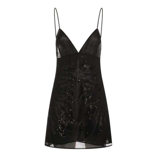 26SS 블루마린 숏 원피스 P644A429A N0990 BLACK