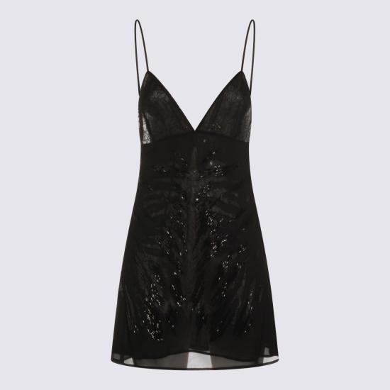 26SS 블루마린 숏 원피스 P644A429A N0990 BLACK - BLUMARINE