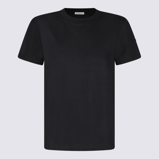 26SS 몽클레어 자수 로고 코튼 티셔츠 L10938C00029 89AUO999 Light Grey