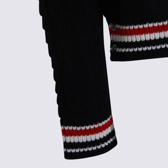 25FW 톰브라운 스웨터 MKA570A Y1005415 Navy - THOM BROWNE