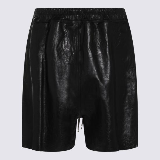 26SS 릭 오웬스 숏팬츠 RU01F2397 LBE09 Black - RICK OWENS