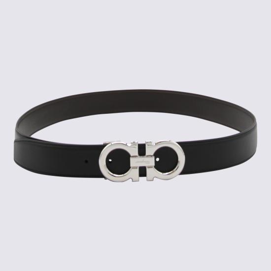 26FW 살바토레 페라가모 가죽 벨트 686671 679710014 BLACK HICKORY - SALVATORE FERRAGAMO