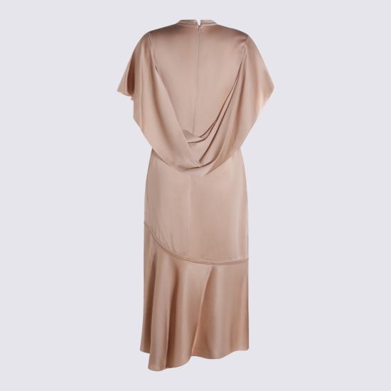 26SS 파비아나 필리피 미디 원피스 ABD266F187 L7800157 Beige - FABIANA FILIPPI