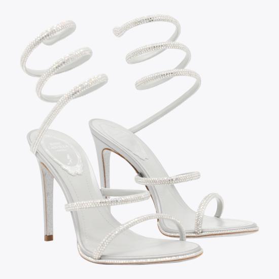 26FW 르네 카오빌라 샌들 C12538105 R001V232 SILVER - RENE CAOVILLA
