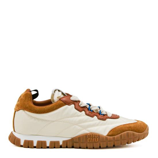 26FW 미우미우 스니커즈 5E417EF005 LYWF05KS AVORIO CARAMEL