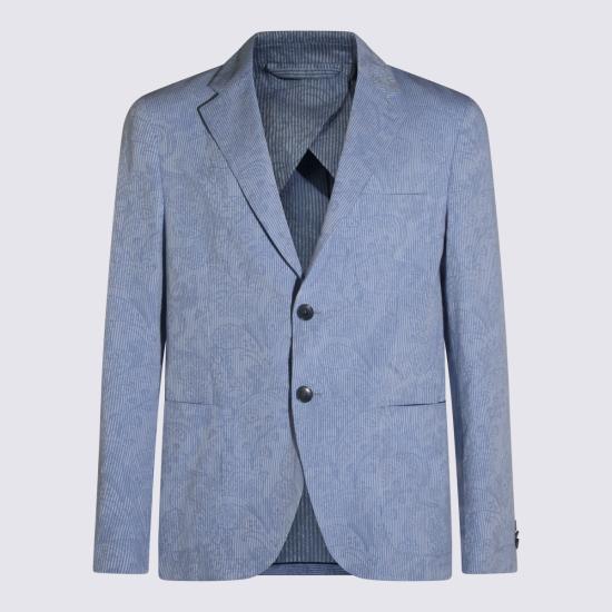 26SS 에트로 수트 자켓 MRCA0070 99TJ5E3S8460 LIGHT BLUE