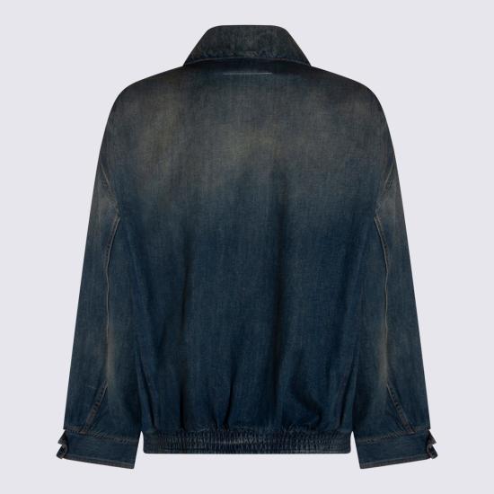 26SS MM6 메종마르지엘라 데님 자켓 S52AM0348 M30055961 Blue - MM6 MAISON MARGIELA
