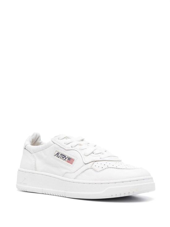 26SS 오트리 메달리스트 로우 레더 스니커즈 AULW SG10 SOLIDGOAT WHITE - AUTRY