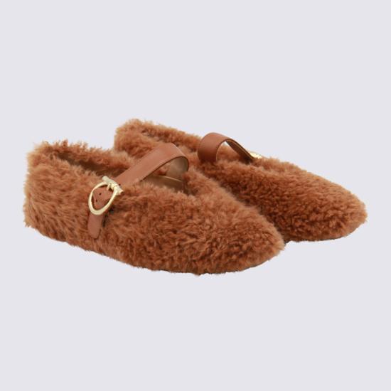 25FW 살바토레 페라가모 플랫 슈즈 787504 01K586003 CEDAR - SALVATORE FERRAGAMO