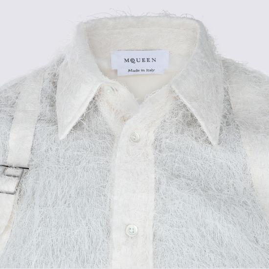 25FW 알렉산더 맥퀸 T바 하네스 셔츠 828259 QRAB99015 - ALEXANDER MCQUEEN