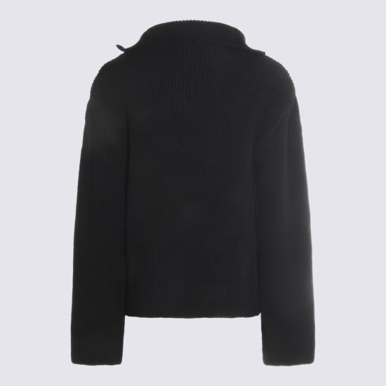 25FW 쿠레쥬 스웨터 325MPU243 TFI00369999 Black - COURREGES