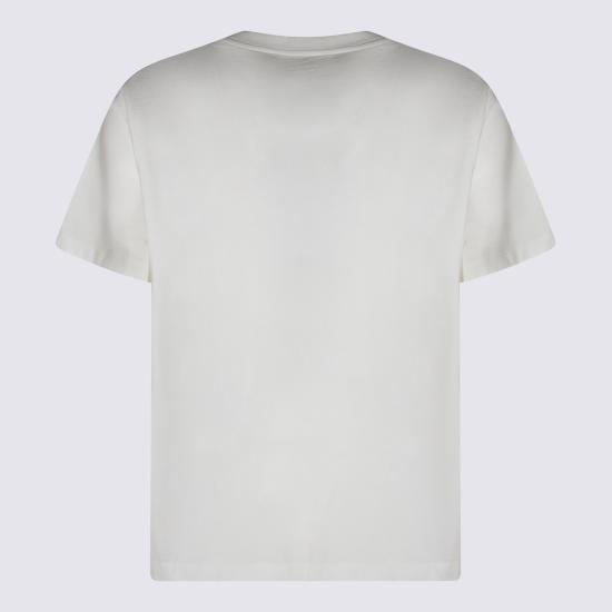 26SS MM6 메종마르지엘라 라벨 패치 티셔츠 SH0GC0069 S24311101 White - MM6 MAISON MARGIELA