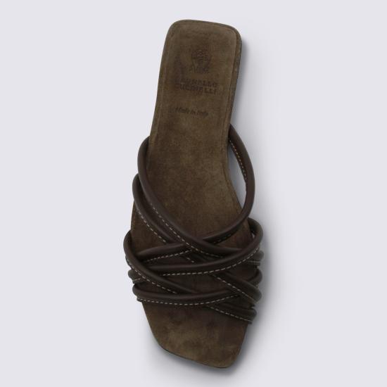 26SS 브루넬로 쿠치넬리 뮬/슬리퍼 MZGAC3239 C8279 - BRUNELLO CUCINELLI