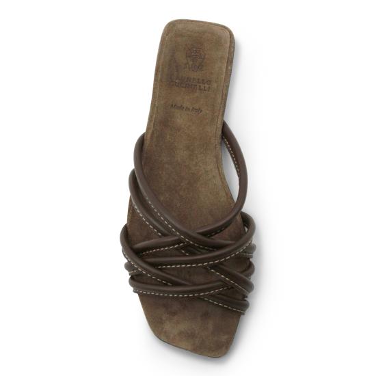 26SS 브루넬로 쿠치넬리 뮬/슬리퍼 MZGAC3239 C8279 - BRUNELLO CUCINELLI