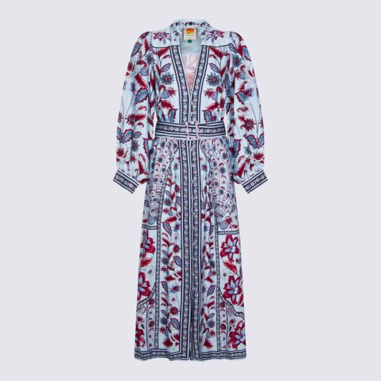 26SS 팜 리오 롱 원피스 344002 26072 MARCELLE SOFT BLUE
