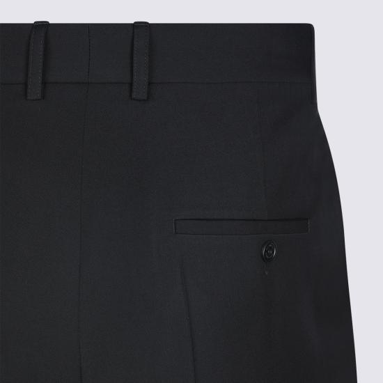 25FW 발렌시아가 스트레이트 팬츠 841107 TRT011000 Black - BALENCIAGA