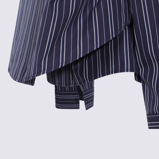 25FW 발렌시아가 셔츠 839277 TSM148209 Navy - BALENCIAGA
