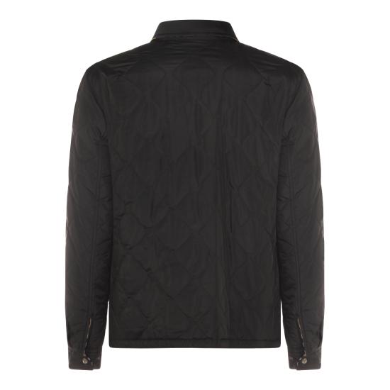 26SS 버버리 리버시블 퀼티드 나일론 오버셔츠 8115788 A1189 BLACK - BURBERRY