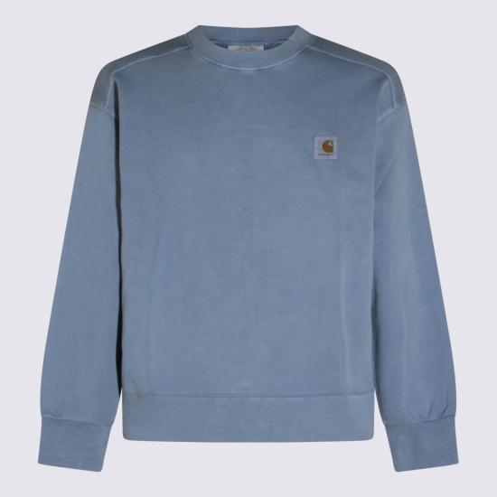 26SS 칼하트 WIP 넬슨 스웨트셔츠 I029957 3HXGD GENTLE BLUE