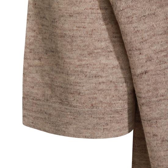 26SS 브루넬로 쿠치넬리 린넨 코튼 니트 폴로 셔츠 M2L00315 C7950 - BRUNELLO CUCINELLI