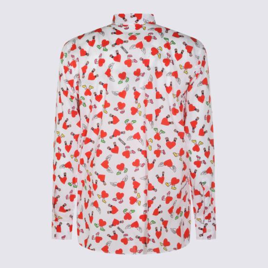 26SS 모스키노 긴팔 셔츠 261ZZ0217 02591001 White - MOSCHINO