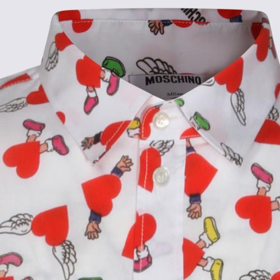 26SS 모스키노 긴팔 셔츠 261ZZ0217 02591001 White - MOSCHINO