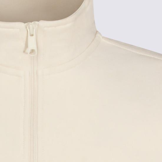 26SS 칼하트 WIP 하프 집 아메리칸 스크립트 스웨트셔츠 I027014 05XX NATURAL - CARHARTT WIP