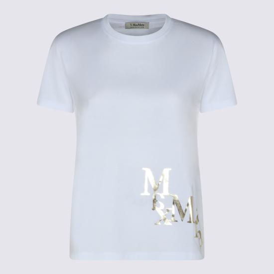 26SS 에스막스마라 반팔 티셔츠 2619971033600 13153007 White