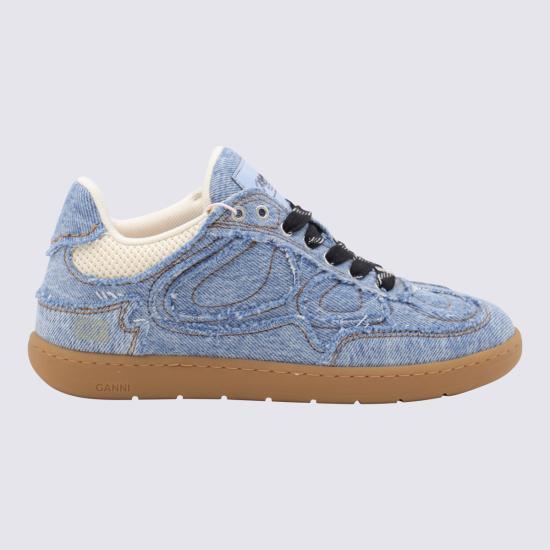 25FW 가니 스니커즈 S3084 565 LIGHT BLUE - GANNI