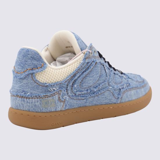 25FW 가니 스니커즈 S3084 565 LIGHT BLUE - GANNI