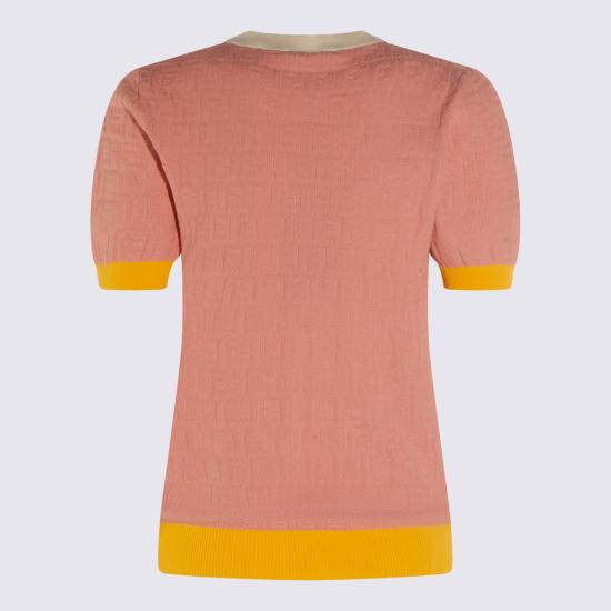 26SS 펜디 코튼 실크 스웨터 FZXE94 AW4SF1W0S ROSA - FENDI