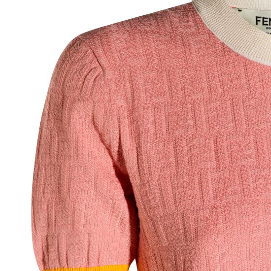 26SS 펜디 코튼 실크 스웨터 FZXE94 AW4SF1W0S ROSA - FENDI