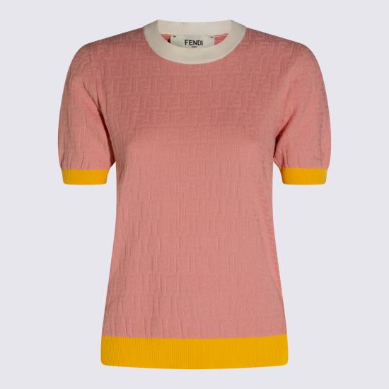 26SS 펜디 코튼 실크 스웨터 FZXE94 AW4SF1W0S ROSA - FENDI