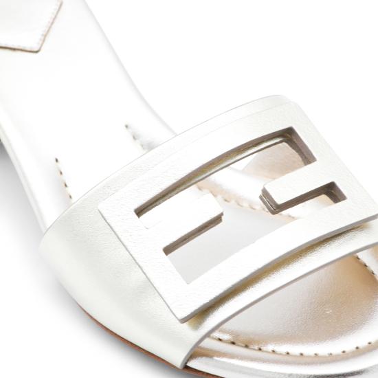 26SS 펜디 뮬/슬리퍼 8R8862 AY1RF0VF1 Platino - FENDI