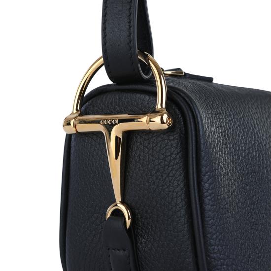 26SS 구찌 하프 홀스빗 미니 백 860784 AAFW01000 BLACK - GUCCI