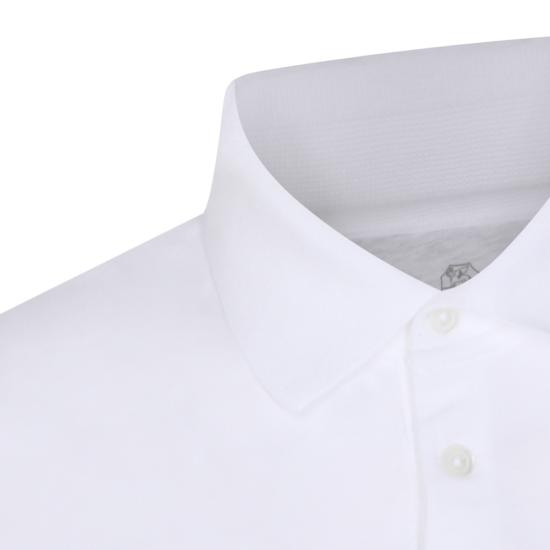 26SS 브루넬로 쿠치넬리 피케 폴로 셔츠 ME8548788 CK640 WHITE - BRUNELLO CUCINELLI