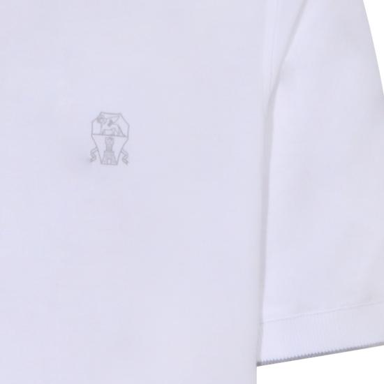 26SS 브루넬로 쿠치넬리 피케 폴로 셔츠 ME8548788 CK640 WHITE - BRUNELLO CUCINELLI