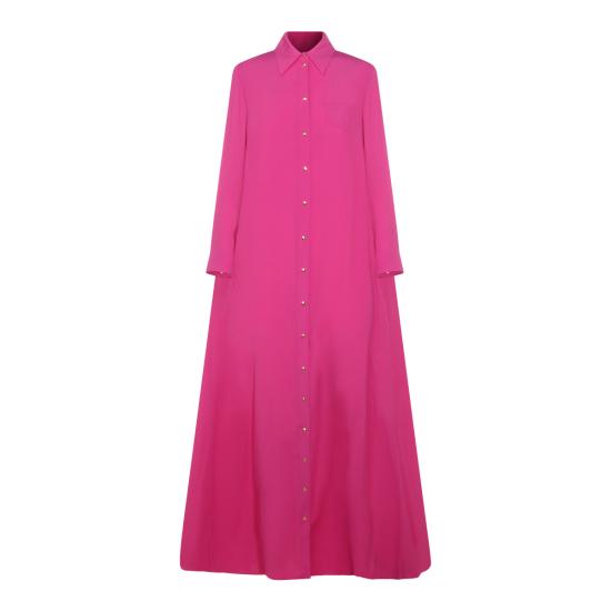 26SS 셀린느 롱 원피스 RR0K3008D 25FI FUSHIA