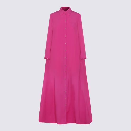 26SS 셀린느 롱 원피스 RR0K3008D 25FI FUSHIA - CELINE