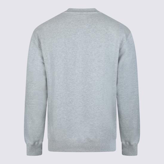 26SS 구찌 프린트 디테일 코튼 저지 스웨트셔츠 848737 XJHOK1056 Grey - GUCCI