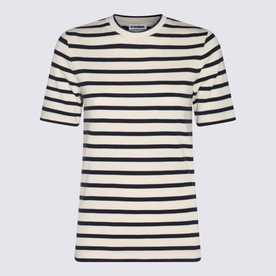 26SS 질샌더 반팔 티셔츠 J40GC0111 J46497124 MARINIERE - JIL SANDER